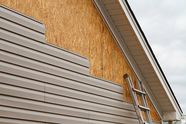 Professional Siding Contractor technician working in Lawrenceburg, KY